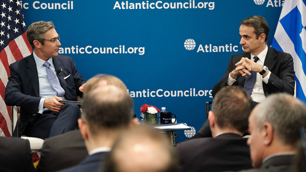 Μητσοτάκης στο think tank Atlantic Council: Γελοία η συμφωνία της Τουρκίας με τη Λιβύη - Δείτε τον χάρτη!