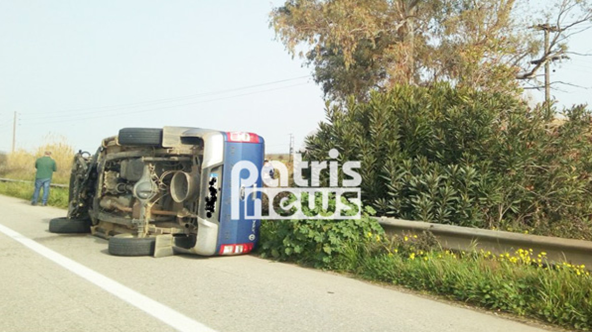 Κυλλήνη: Στο νοσοκομείο 64χρονος μετά από τροχαίο 