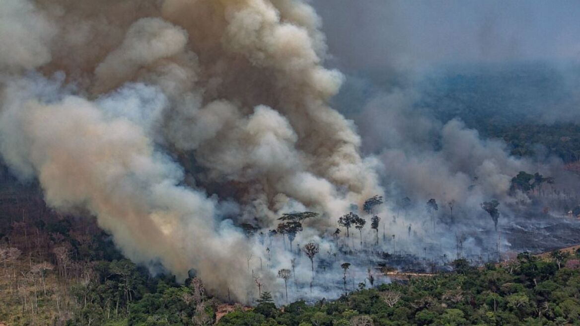 Βραζιλία: Αύξηση 30% των πυρκαγιών στο δάσος του Αμαζονίου το 2019