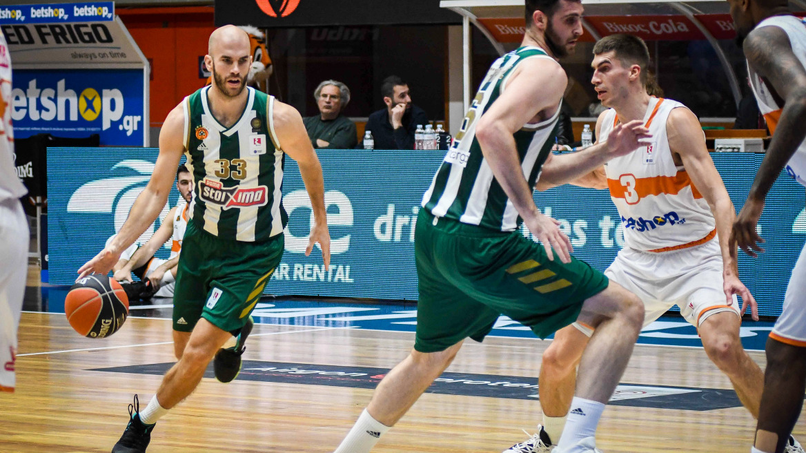 Basket League, Προμηθέας – Παναθηναϊκός 76-99: Άτυπη ρεβάνς με το μυαλό στον Παπαπέτρου