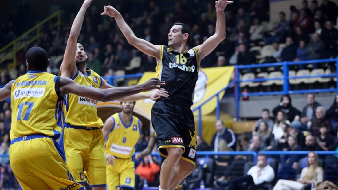 Basket League, Περιστέρι-ΑΕΚ 73-77: Με οδηγό τον Ζήση