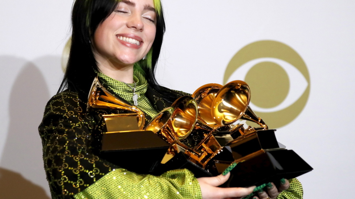 Grammy Awards 2020: Σάρωσε τα βραβεία η 18χρονη Μπίλι Άιλις