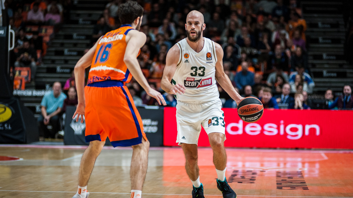 Euroleague, Βαλένθια-Παναθηναϊκός 94-87: Τον πλήγωσε... ξανά η άμυνα