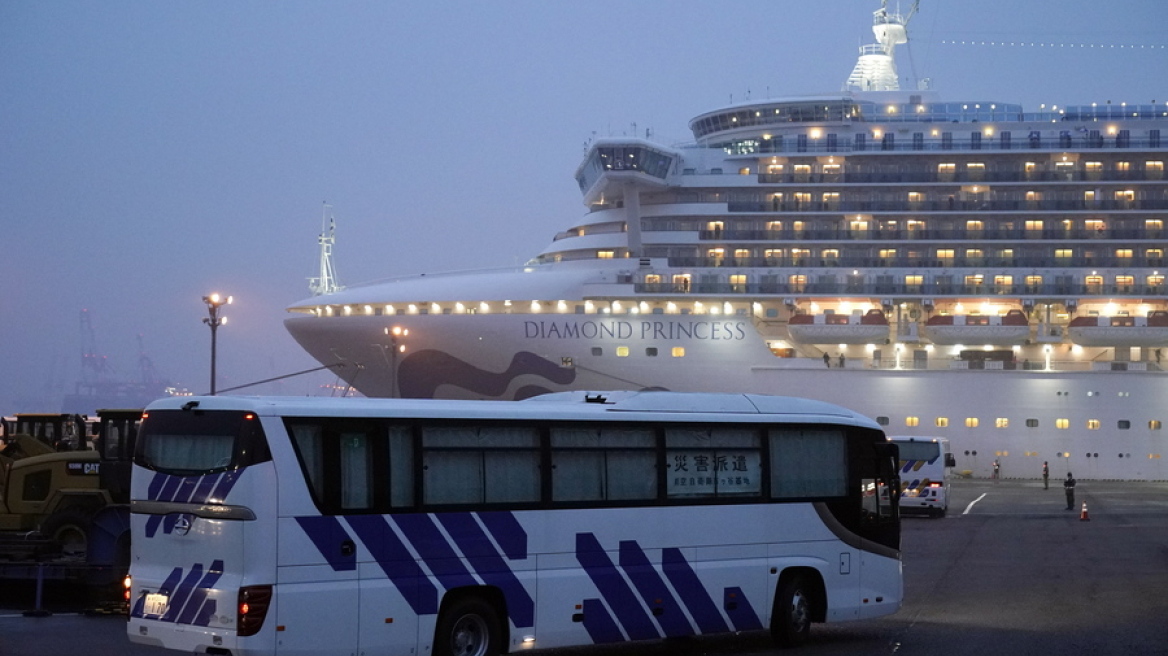 Κορωνοϊός: Επιβάτες του Diamond Princess διέφυγαν των ιατρικών ελέγχων παραδέχεται η Ιαπωνία