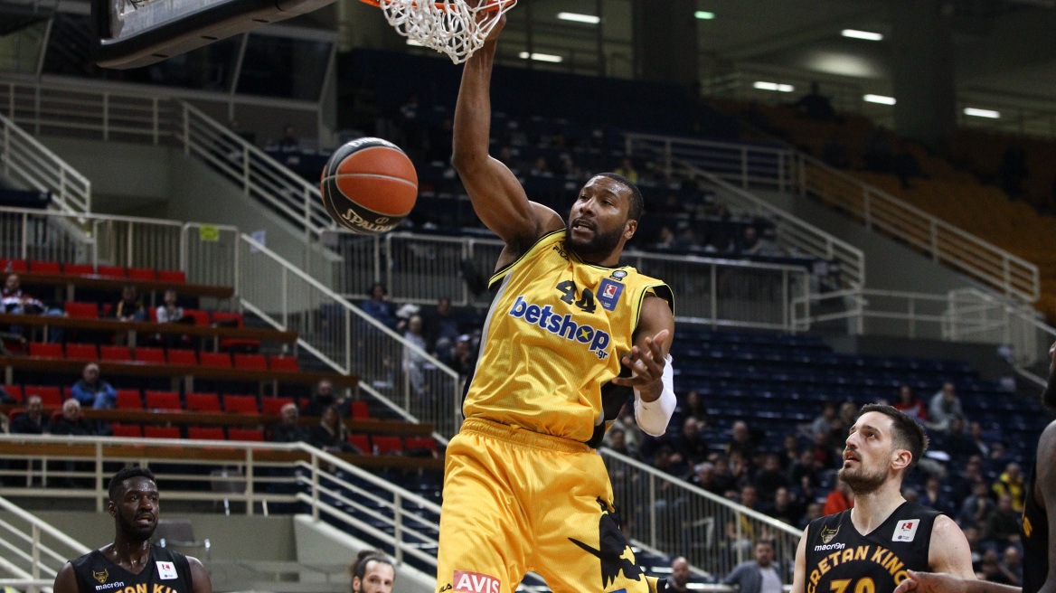 Basket League, ΑΕΚ-Ρέθυμνο 84-83: Τρομερή ανατροπή με ήρωα τον Τολιόπουλο