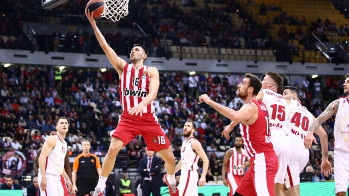 Κορωνοϊός - Euroleague:  Στις 13 Μαρτίου στο Βερολίνο το Αρμάνι-Ολυμπιακός