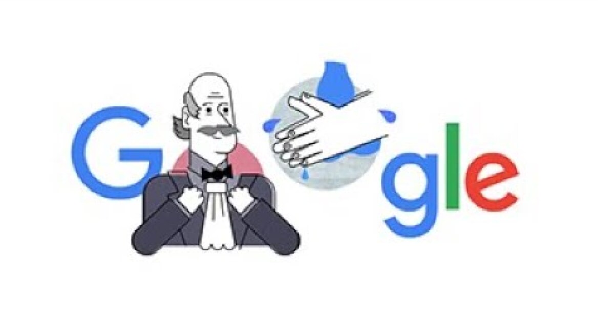 Ignaz Semmelweis: Το Google Doodle τιμά τον επιστήμονα που «ανακάλυψε» το πλύσιμο των χεριών