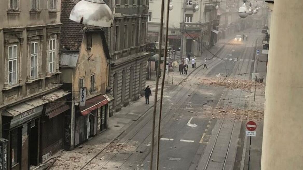 Δύο σεισμοί πάνω από 5 Ρίχτερ στην Κροατία - Καταστροφές στο Ζάγκρεμπ - Δείτε φωτογραφίες και βίντεο