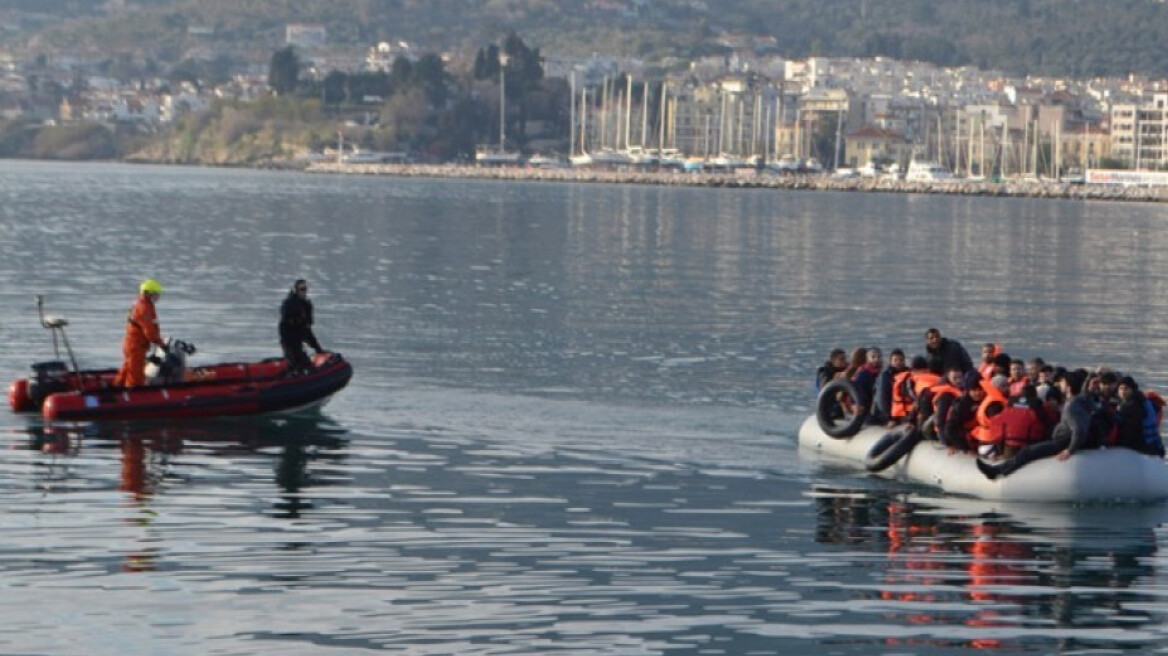 Μεταναστευτικό: Ακόμη 56 μετανάστες περισυνελέγησαν από το λιμενικό στη Μυτιλήνη