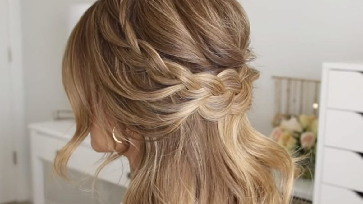 DIY Beauty: Δημιούργησε αυτό το περίτεχνο lace braid χτένισμα σε 5 λεπτά