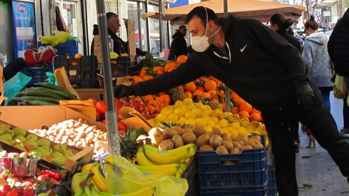 Κορωνοϊός - Λαϊκές αγορές: Εντείνονται από σήμερα οι έλεγχοι  