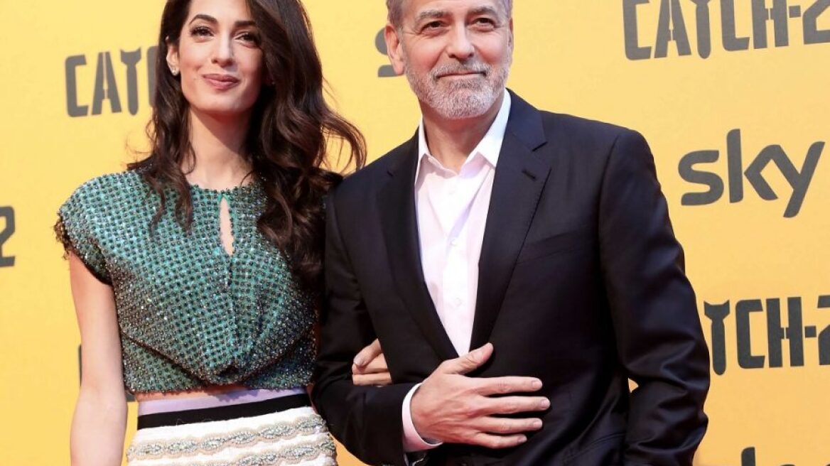 George και Amal Clooney δωρίζουν ποσό άνω του 1 εκατ. δολαρίων για τον κορωνοϊό