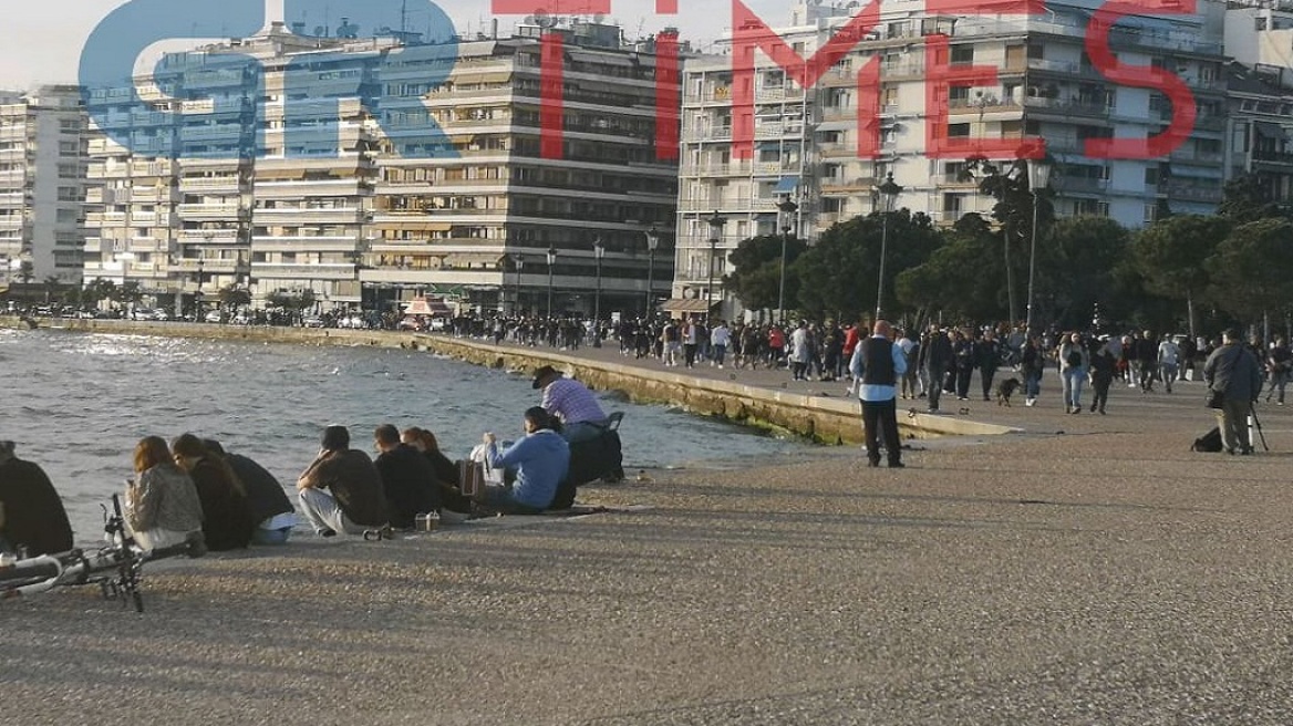 Θεσσαλονίκη: Κοσμοπλημμύρα στη Νέα Παραλία! 