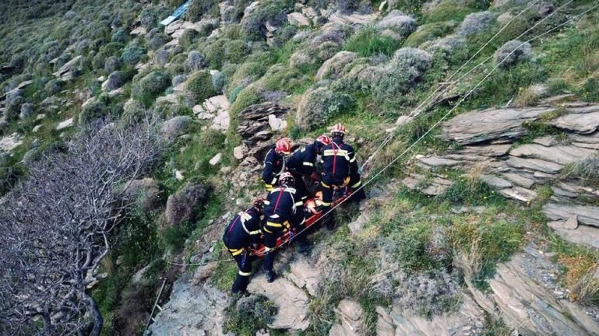 Κρήτη: Στο νοσοκομείο με τραύματα 21χρονος που έπεσε σε φαράγγι