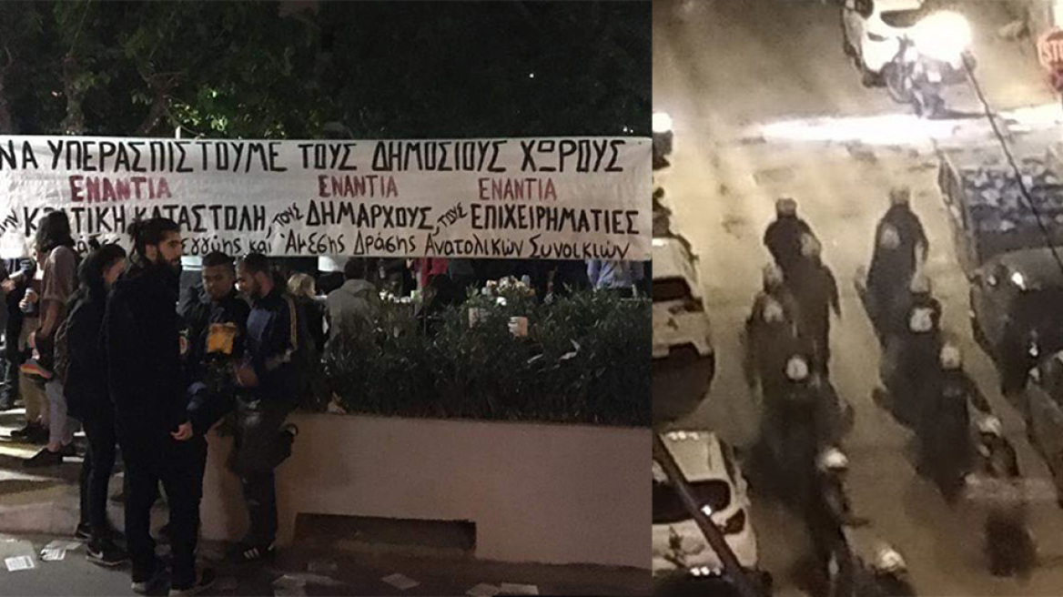 Σε Κυψέλη και Παγκράτι συνεχίστηκε η «μάχη» της πλατείας - Δείτε βίντεο και φωτογραφίες