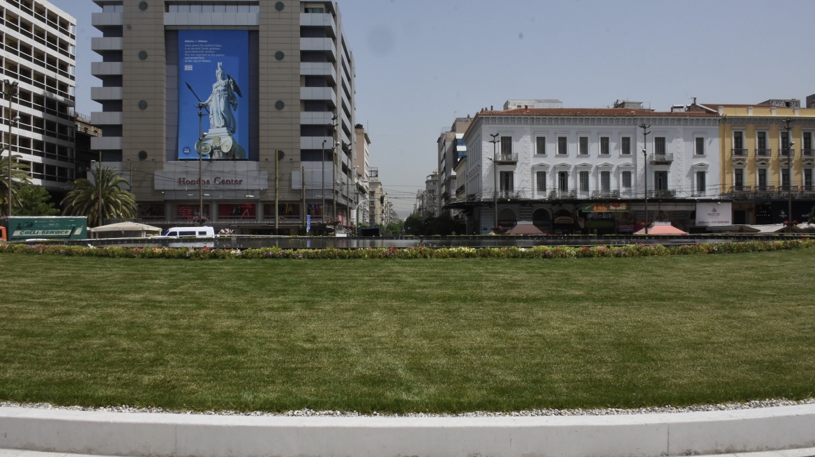 «Ξαναζωντανεύει» από σήμερα η «νέα» πλατεία Ομονοίας