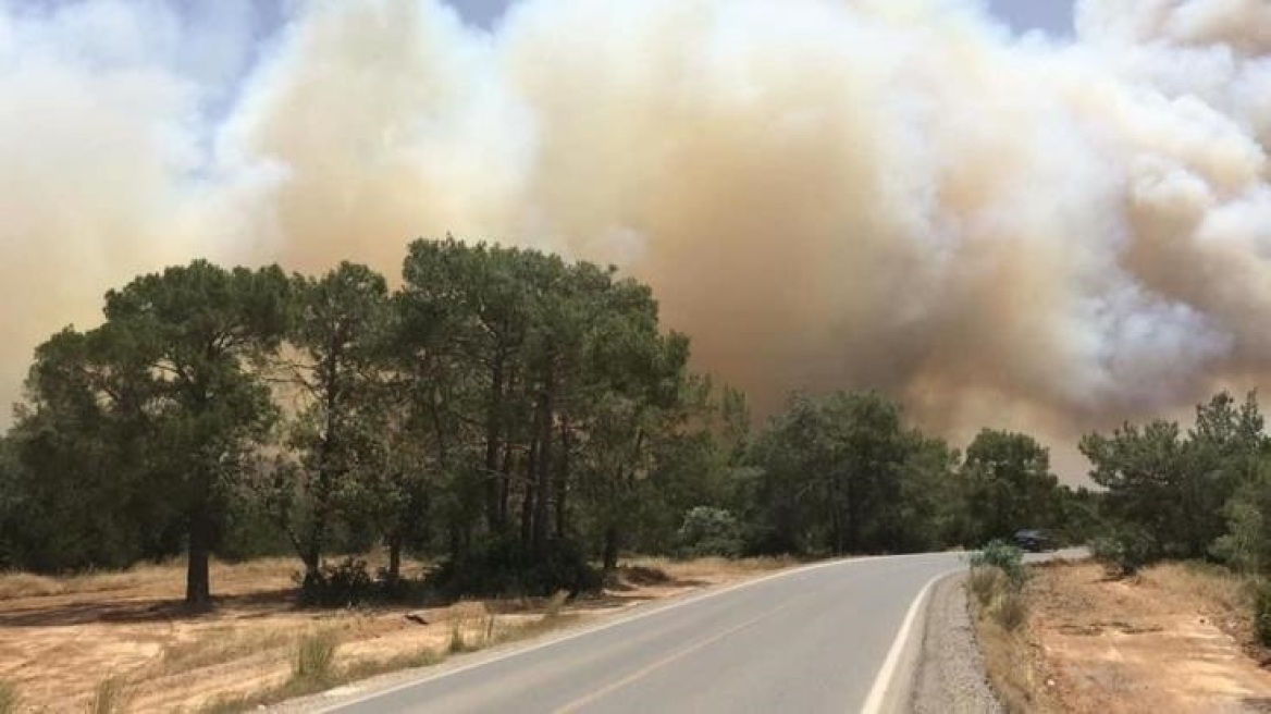 Κυπριακό πυροσβεστικό αεροσκάφος πέταξε για πρώτη φορά από το '74 πάνω από τα κατεχόμενα