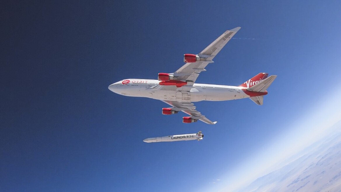 Virgin Orbit: Εγκαταλείφθηκε η πρώτη προσπάθεια για την εκτόξευση πυραύλου από τροποποιημένο Boeing 747