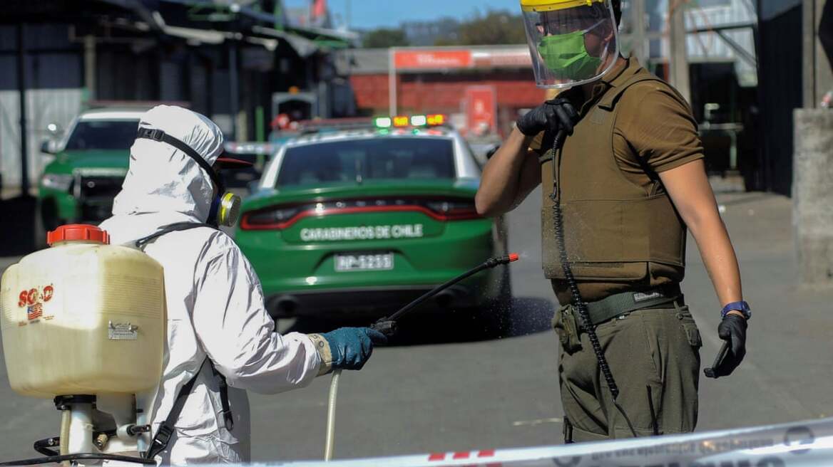 Κορωνοϊός - Χιλή: Στους 1.113 οι νεκροί - Πάνω από 105.000 οι μολυσμένοι