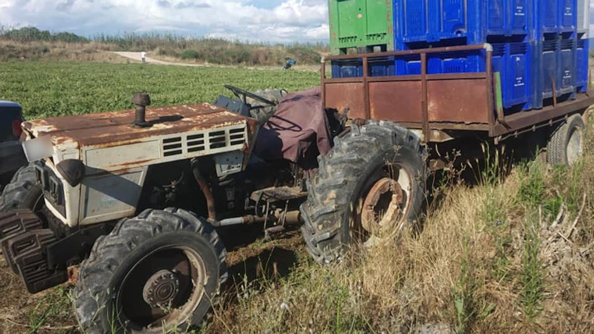 Νεκρός 63χρονος στη Μανωλάδα - Τον πάτησε το τρακτέρ του