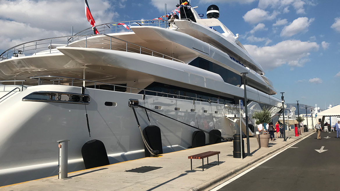 O' Pari: Εγκαινιάστηκε το Megayacht «κόσμημα» της ελληνικής ναυπηγικής - Εντυπωσιακές εικόνες