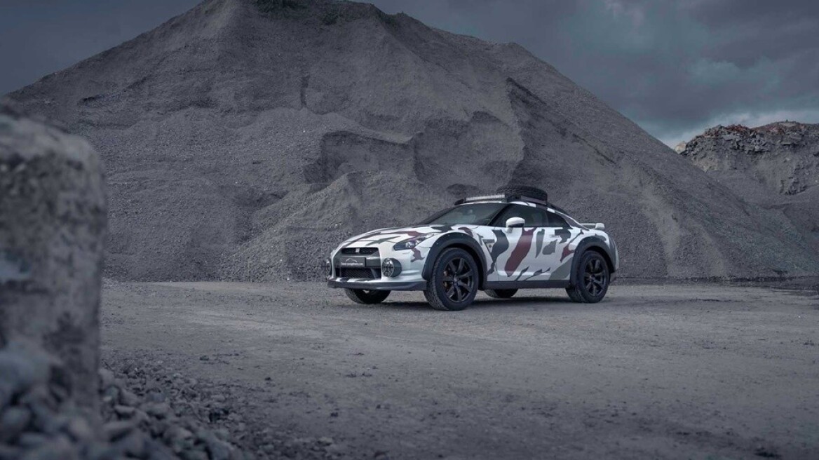 Ένα Nissan GT-R για off road διαδρομές (video)