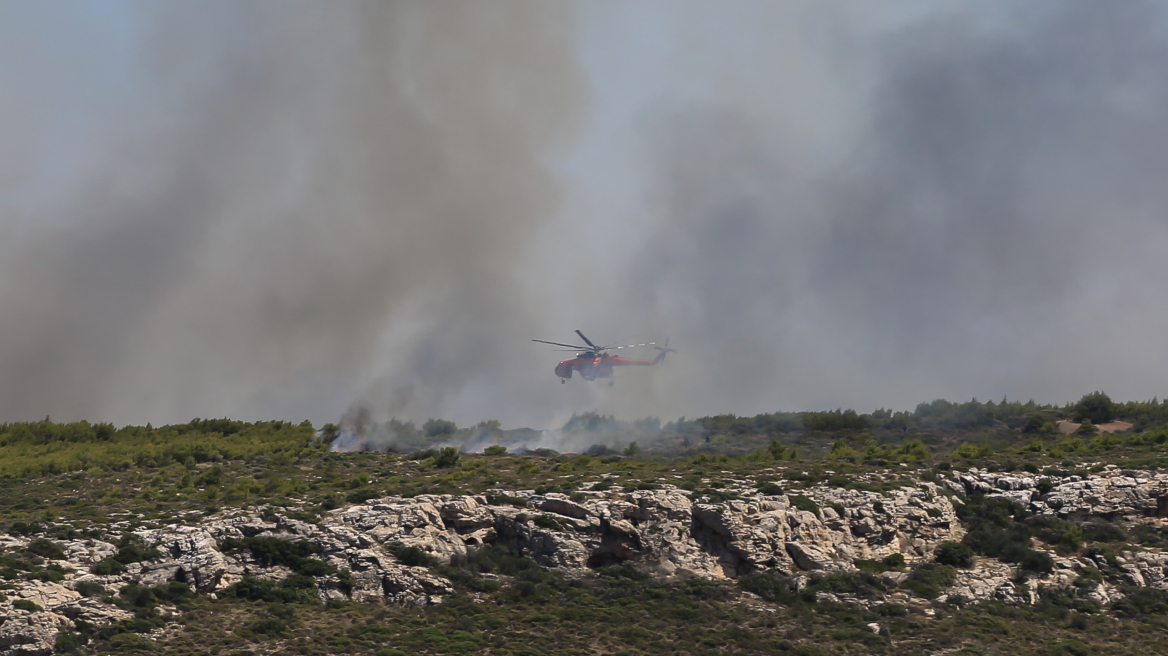 Μάχη με τις φλόγες σε Θεολόγο, Χαλκιδική και Λαύριο έδωσαν οι πυροσβέστες - Οι «επικίνδυνες» περιοχές σήμερα