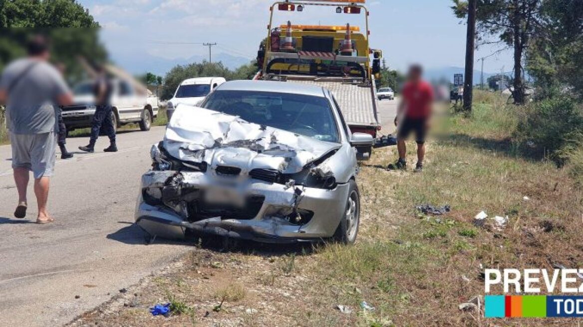 Τροχαίο δυστύχημα με έναν νεκρό έξω από την Πρέβεζα