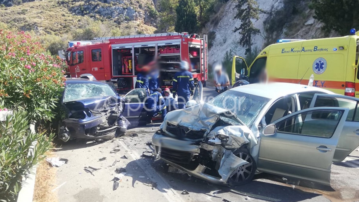 Τραγικό τροχαίο στα Χανιά: Πέθαναν μητέρα και κόρη -  Σε σοβαρή κατάσταση ο πατέρας