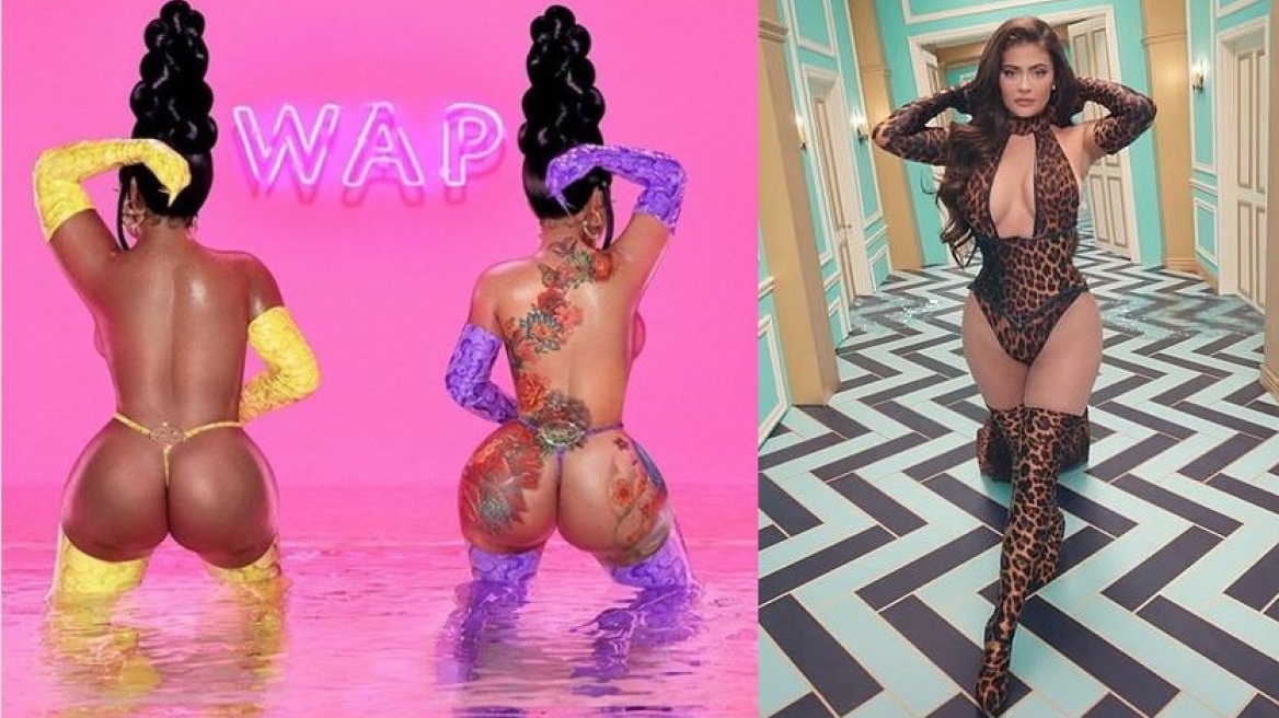 H Κάιλι Τζένερ στο προκλητικό κλιπ των Cardi B & Megan Thee Stallion 