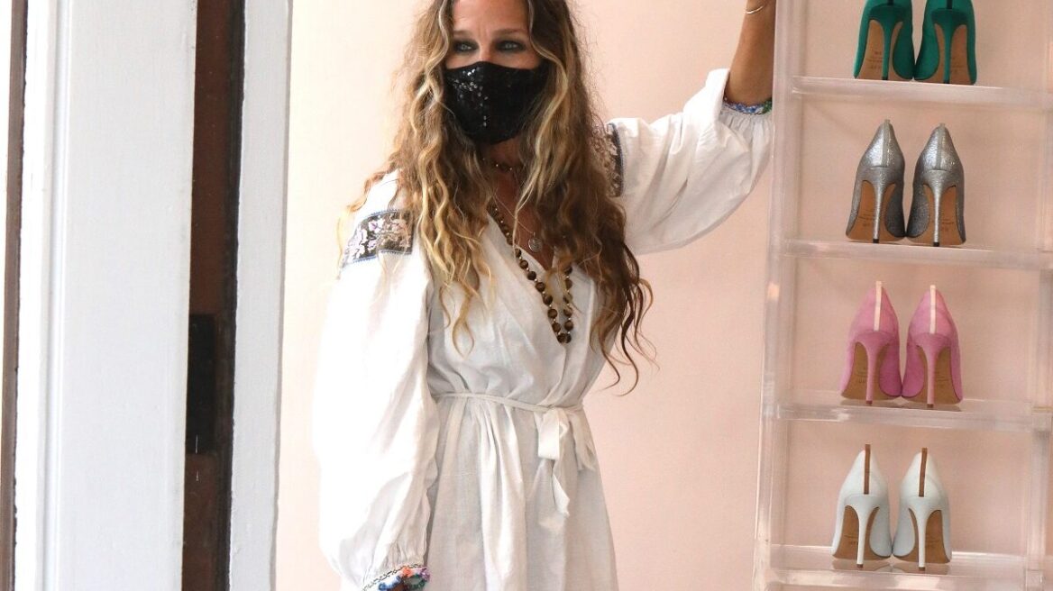 H Sarah Jessica Parker και η 11χρονη κόρη της επισκέφτηκαν μαζί μία από τις μπουτίκ παπουτσιών της