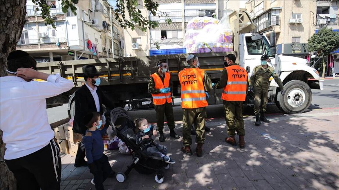 Κορωνοϊός - Ισραήλ: Ρεκόρ με 17 θανάτους και 1.558 κρούσματα σε ένα 24ωρο