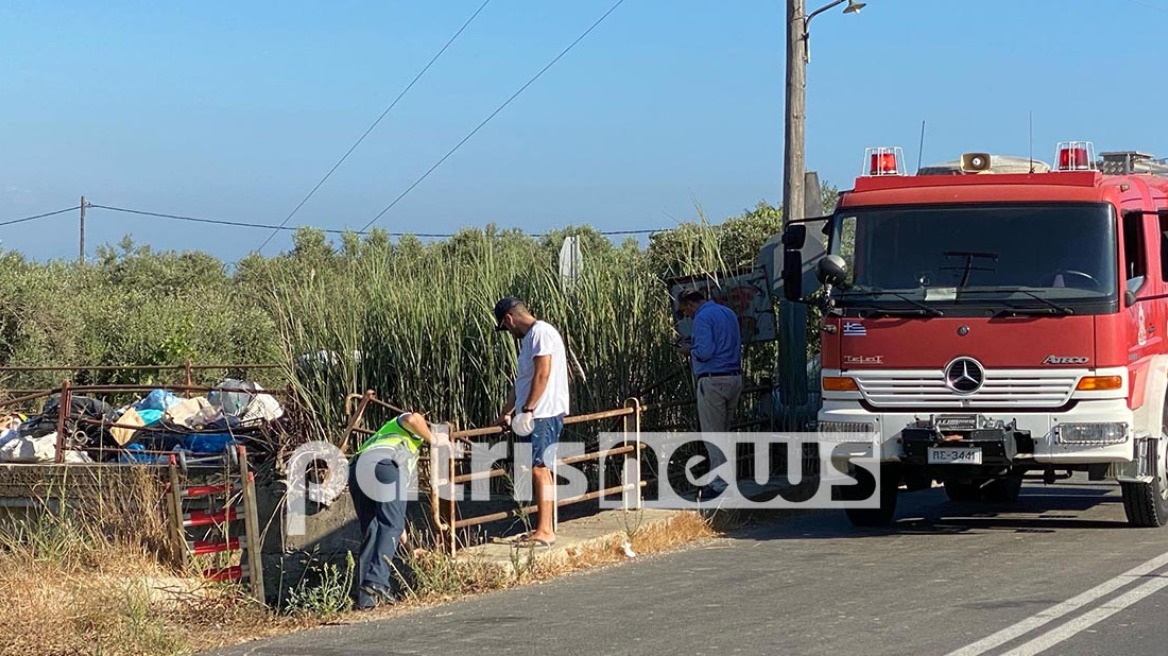 Ηλεία: Μυστήριο με 58χρονο που βρέθηκε νεκρός σε αρδευτικό κανάλι