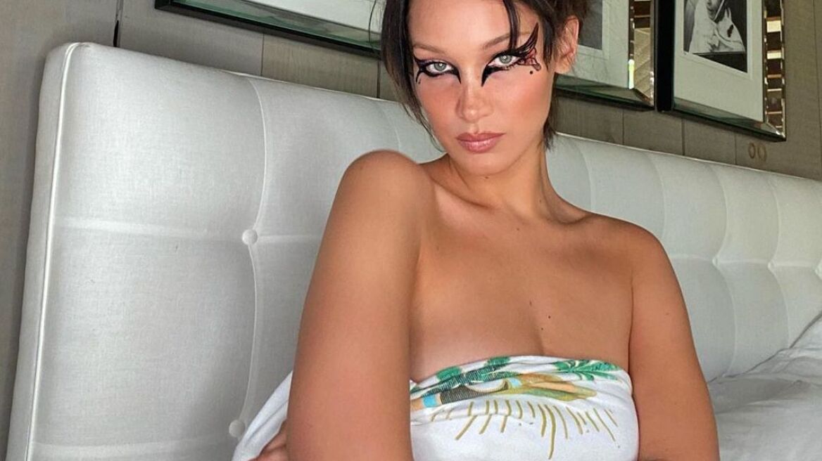 H Bella Hadid επιδεικνύει το αψεγάδιαστο κορμί της σε παραλία της Δομινικανής Δημοκρατίας