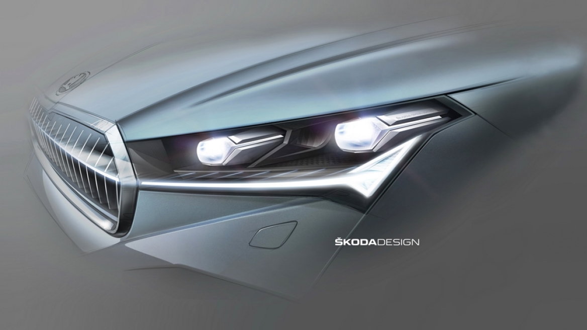 Νέο teaser για τα LED Matrix του Skoda Enyaq iV