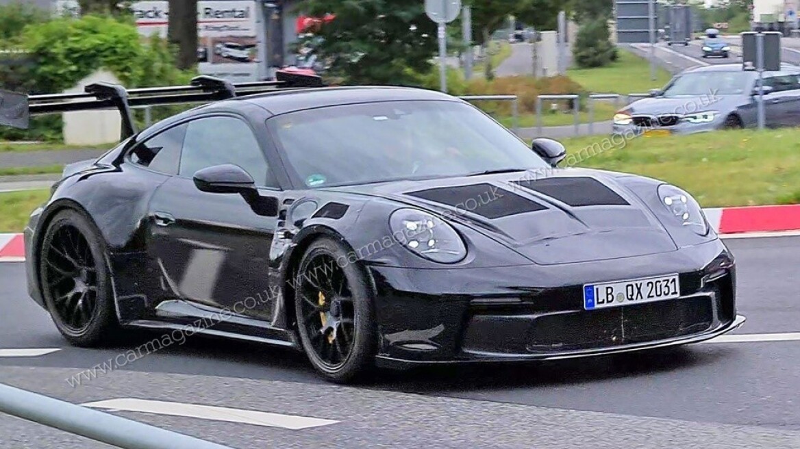 “Εντοπίστηκε” η νέα extreme Porsche 911 GT3 RS