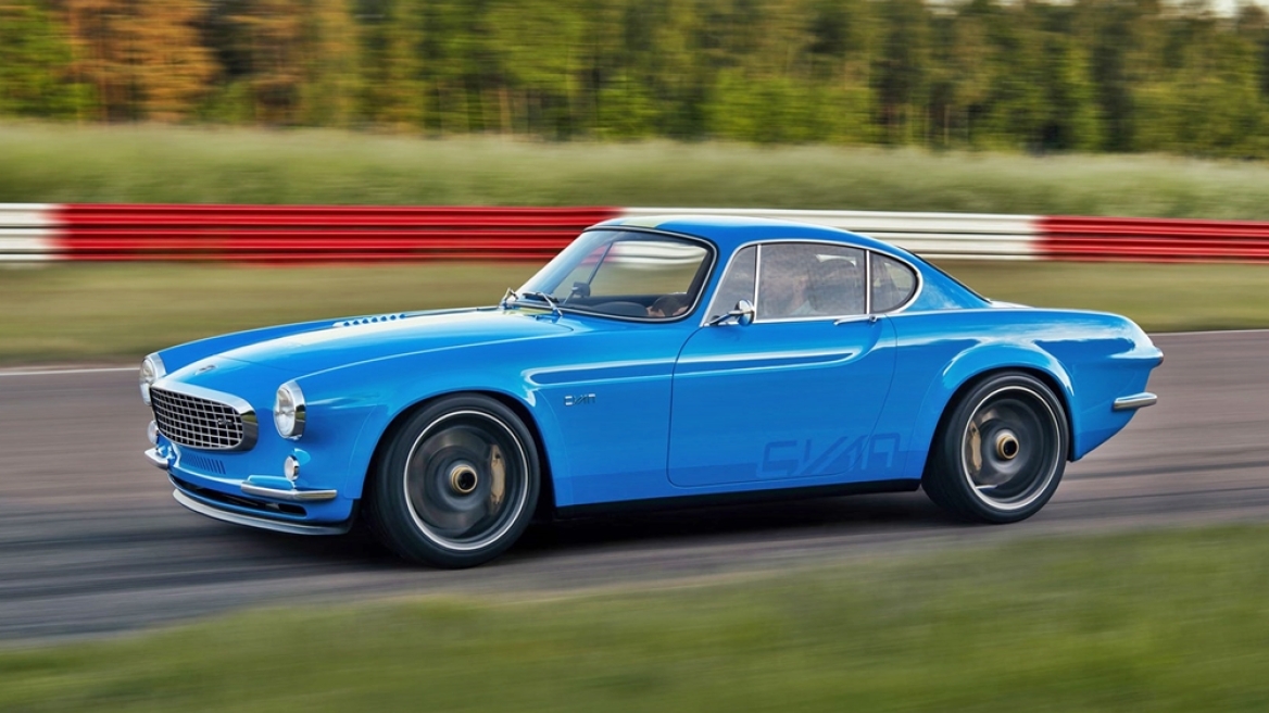 Η Cyan πίσω από το restomod του Volvo P1800  