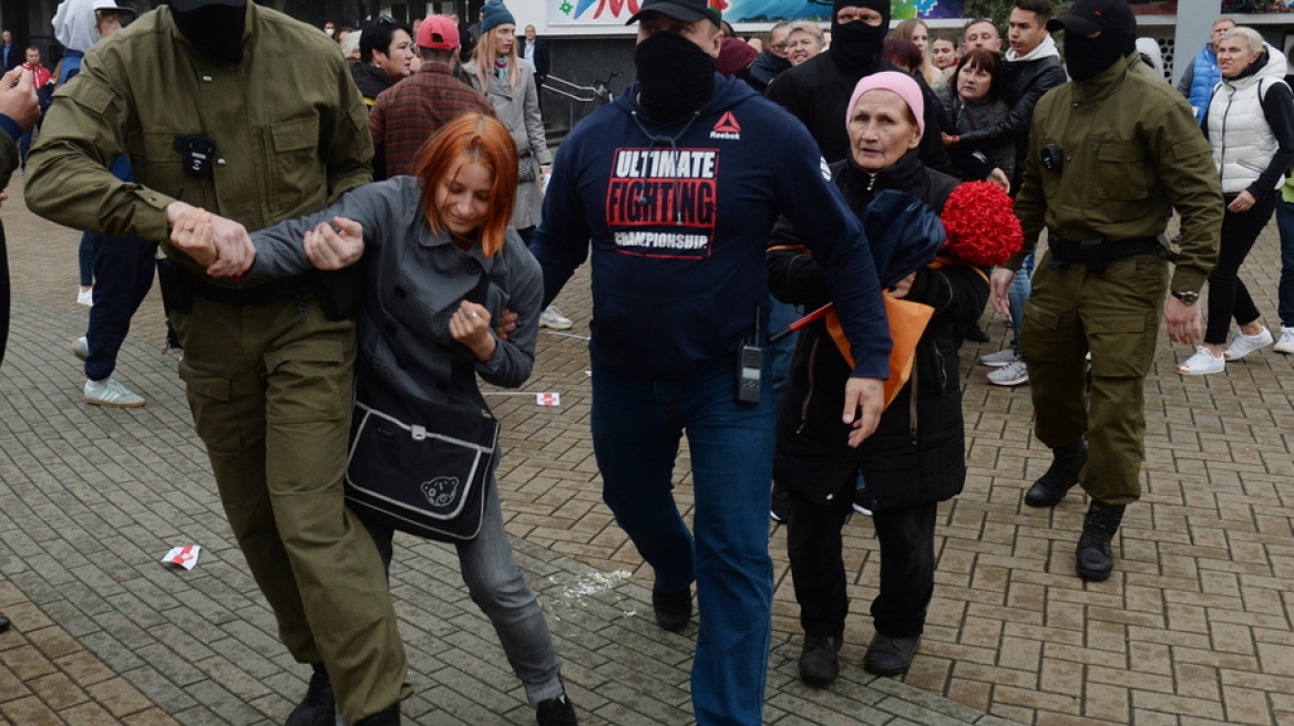 Λευκορωσία: Βίαιες συλλήψεις διαδηλωτών στο Μινσκ - Δείτε βίντεο