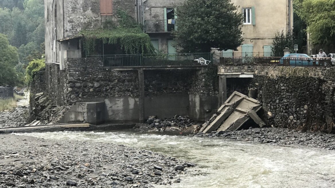  Σφοδρές καταιγίδες στη νότια Γαλλία: Ένας νεκρός και μία αγνοούμενη