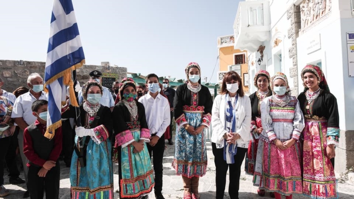 Η συγκινητική ανάρτηση της Σακελλαροπούλου για την «ουρανοφίλητη» Κάρπαθο