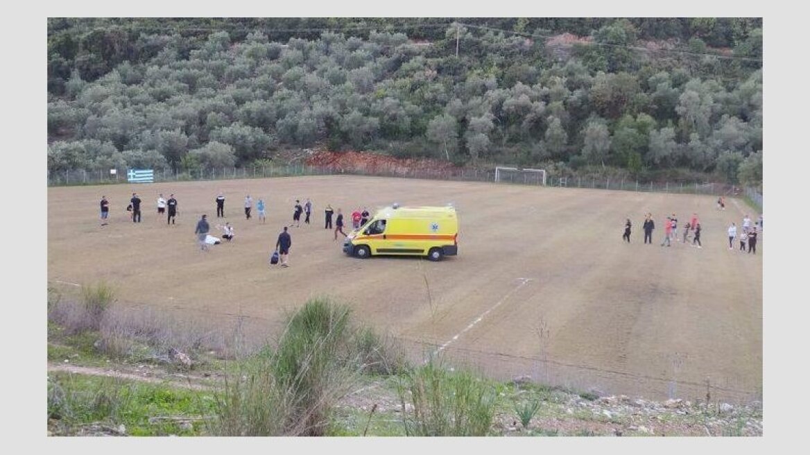 «Πάγωσαν» οι θεατές σε τοπικό στην Αιτωλοακαρνανία: Παίκτης κατέρρευσε στο γήπεδο