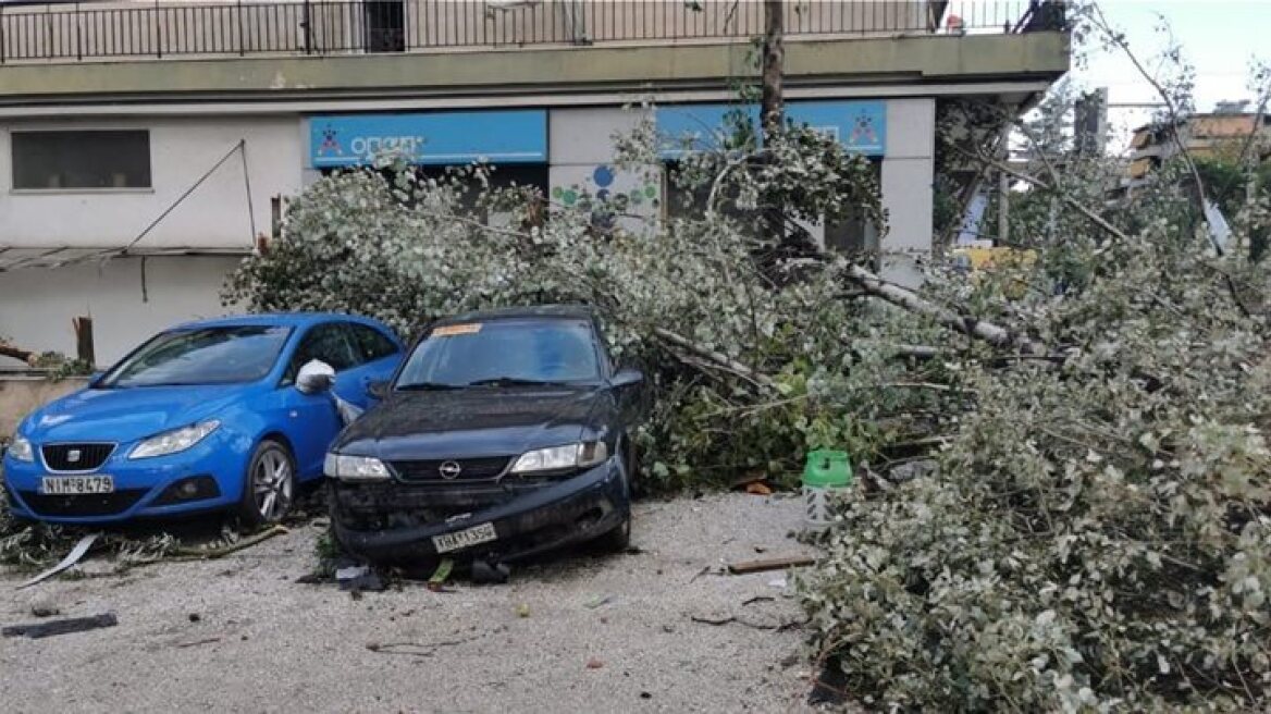 Meteo: Δεν αποκλείεται ανεμοστρόβιλος να «χτύπησε» το Νέο Ηράκλειο