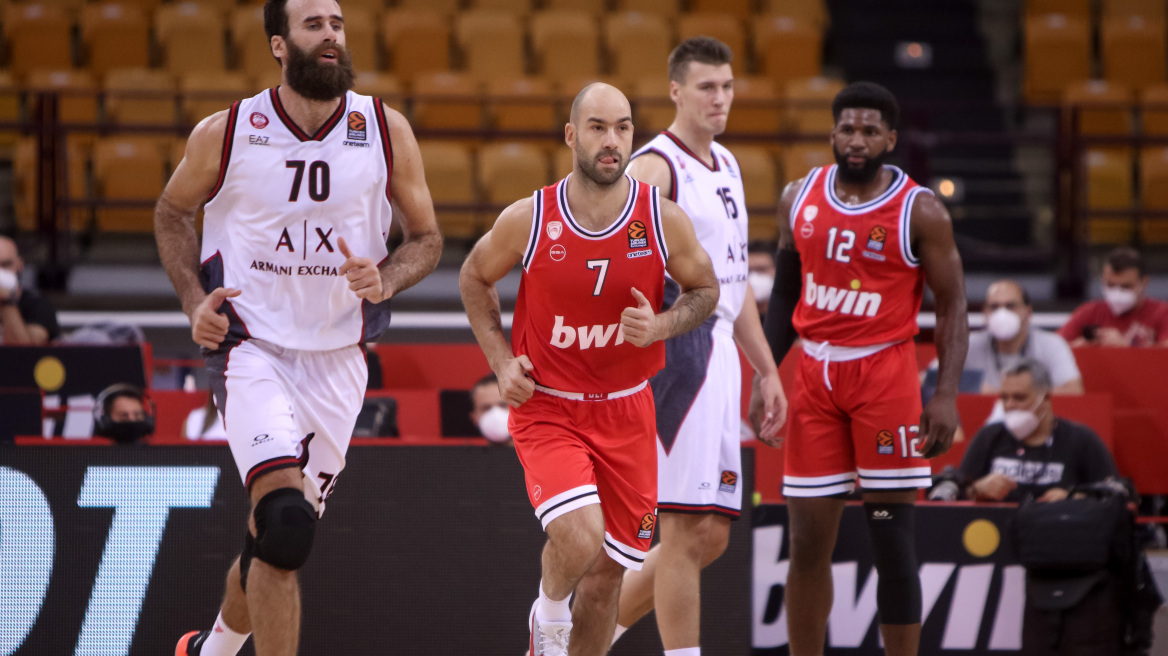 Euroleague, Ολυμπιακός-Αρμάνι 86-75: Ανατροπή και νίκη ψυχολογίας