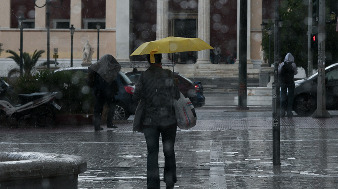 Καιρός - Έκτακτο δελτίο καιρού: Καταιγίδες και χαλάζι - Δείτε τις περιοχές σε χάρτη