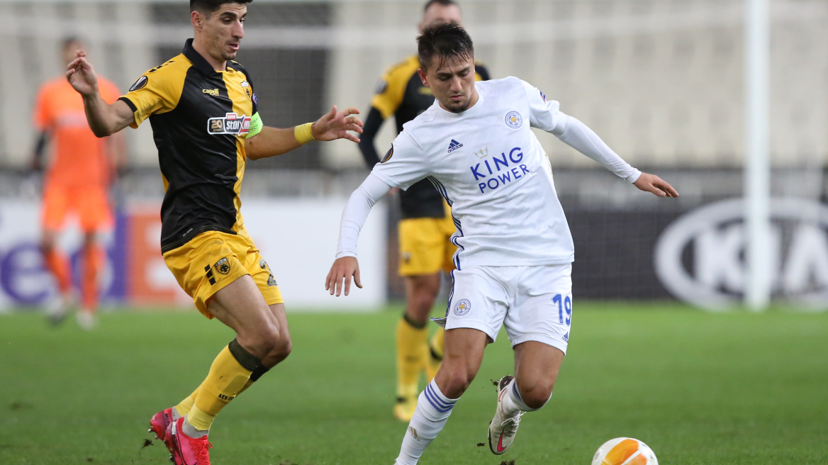 Europa League, ΑΕΚ-Λέστερ 1-2: Πάλεψε, αλλά...παραδόθηκε - Δείτε τα γκολ 