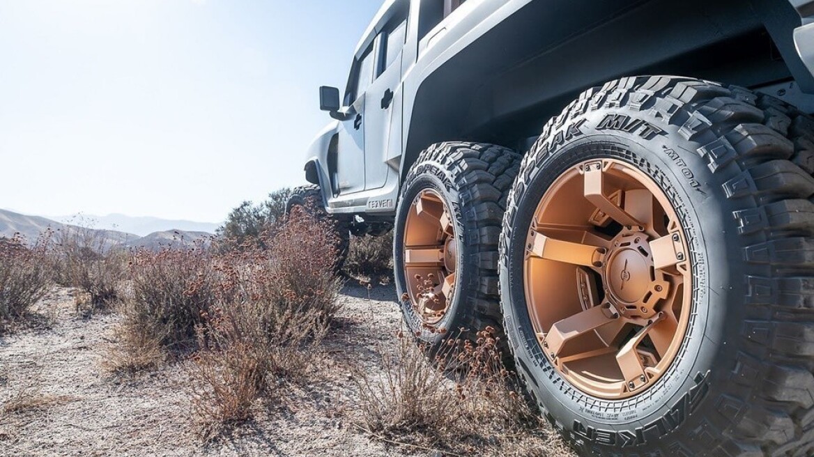 Rezvani Hercules 6×6: “Ο Θεός των pick up”