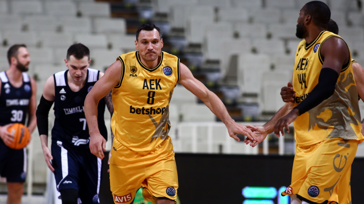 Basketball Champions League, ΑΕΚ - Τσμόκι Μινσκ 95-69: Άνετη και ωραία 