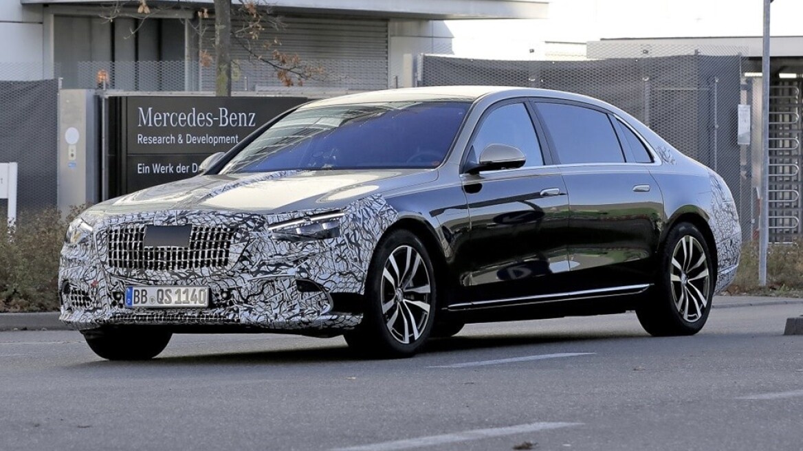 Η νέα Mercedes-Maybach S-Class εντοπίστηκε με λιγότερο καμουφλάζ