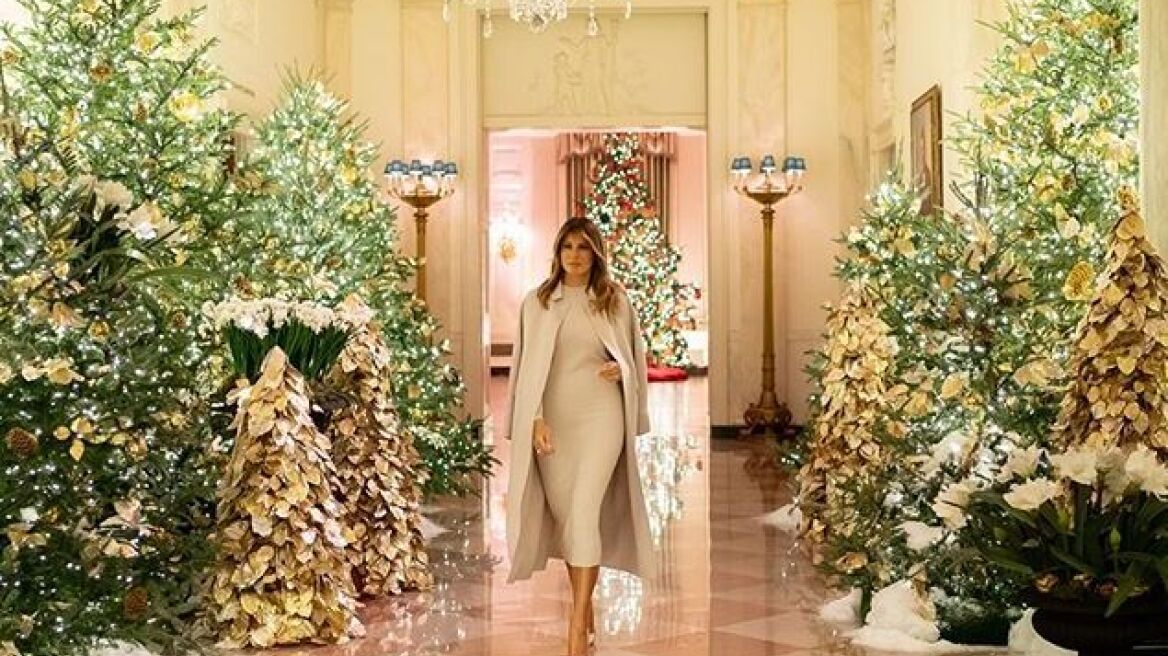 Αυτά είναι τα σχέδια της Melania Trump για τα φετινά Χριστούγεννα 