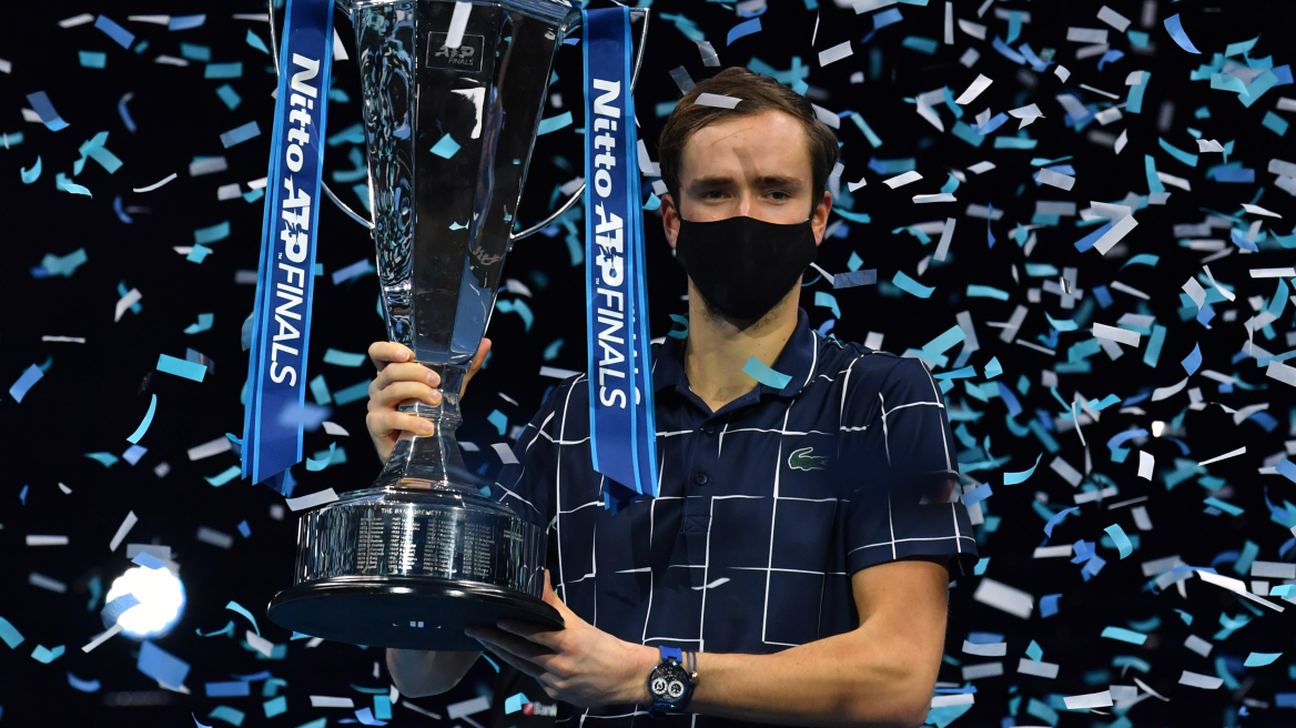 ATP Finals, Μεντβέντεφ - Τιμ 2-1: «Βασιλιάς» στο Λονδίνο ο Ρώσος